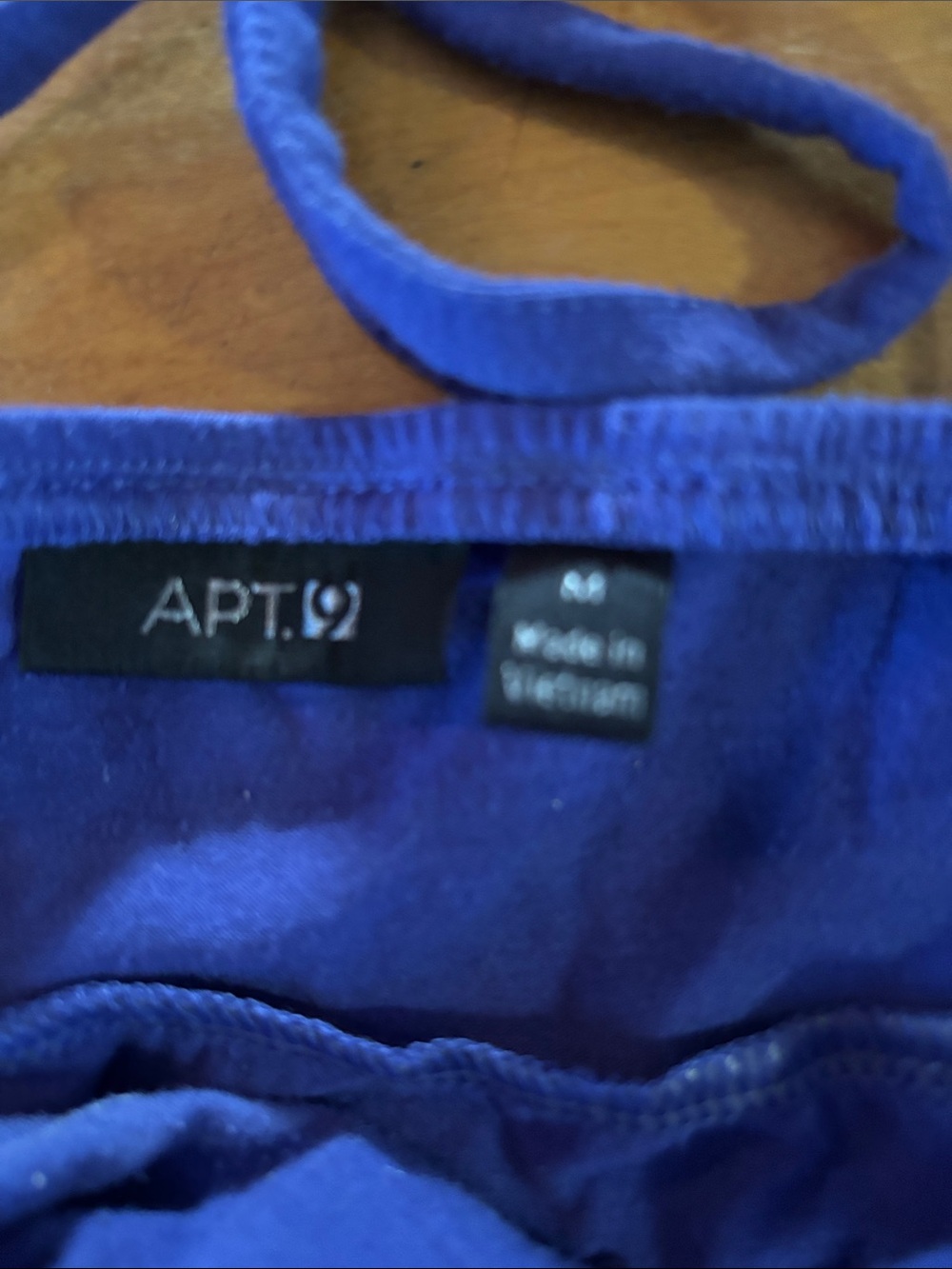 EUC Apt. 9 Purple/Blue Halter Y2K Maxi Dress - Picture 2 of 7